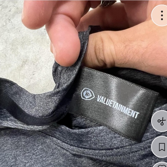 Valuetainment Athletic Short Sleeve Tee - Picture 2 of 6